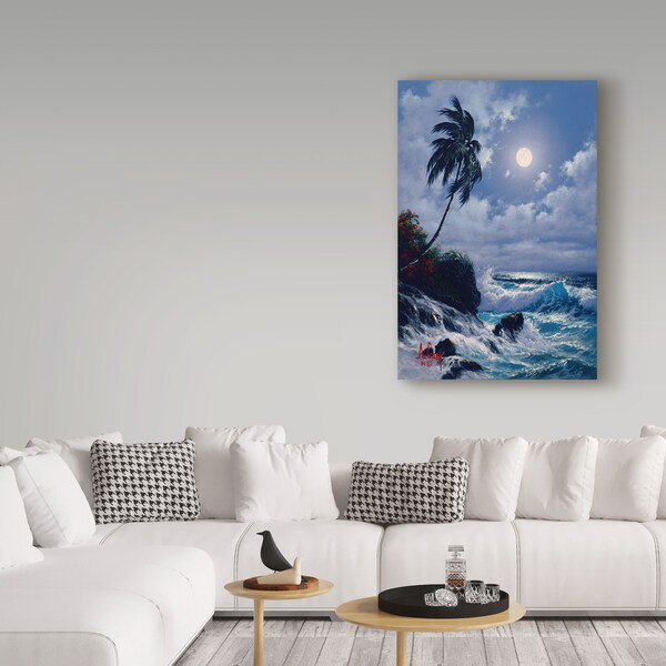 Trademark Fine Art Anthony Casay 'Tropical Coast 4' Canvas Art, 16x24 - ALI20383-C1624GG