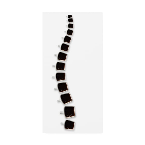 Trademark Fine Art Wieteke De Kogel 'Backbone Of Coffee' Canvas Art, 24x47 - 1X08719-C2447GG