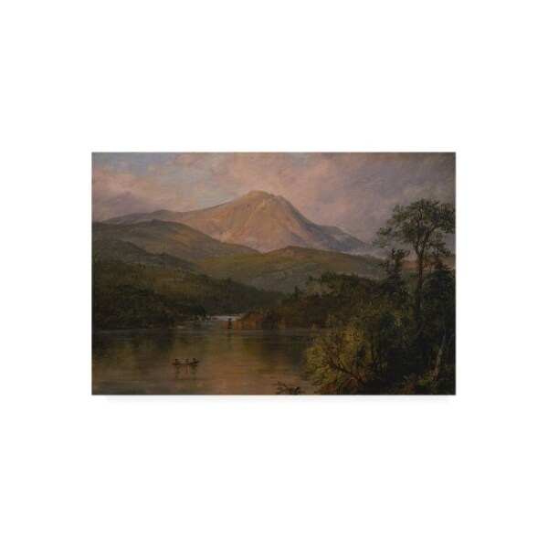Trademark Fine Art Frederic Edwin Church 'Mount Katahdin' Canvas Art, 30x47 - BL02566-C3047GG