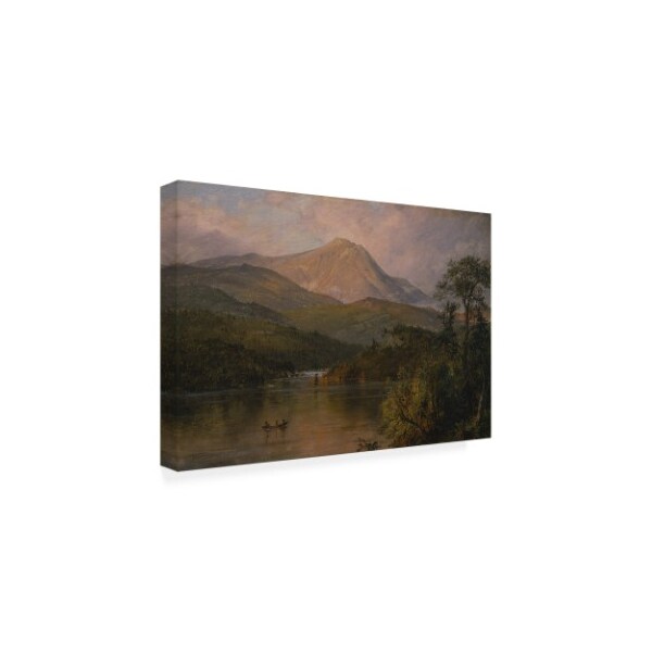 Trademark Fine Art Frederic Edwin Church 'Mount Katahdin' Canvas Art, 30x47 - BL02566-C3047GG