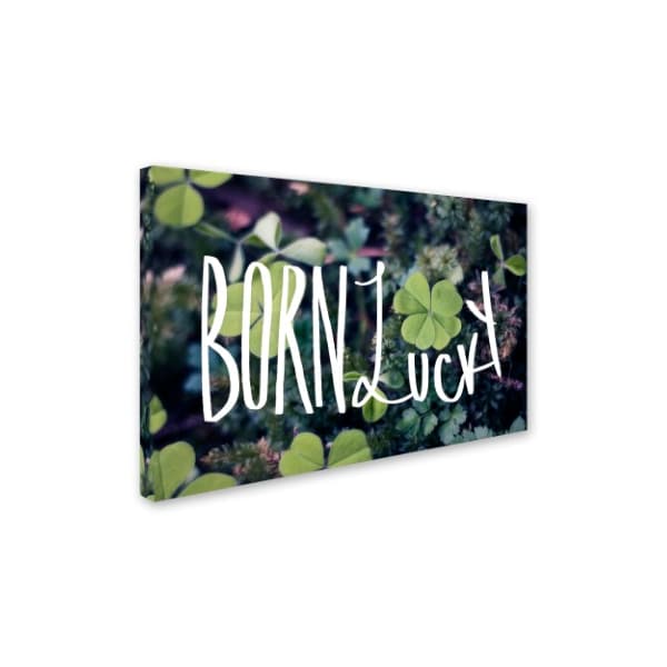 Trademark Fine Art Leah Flores 'Born Lucky' Canvas Art, 30x47 - ALI0662-C3047GG