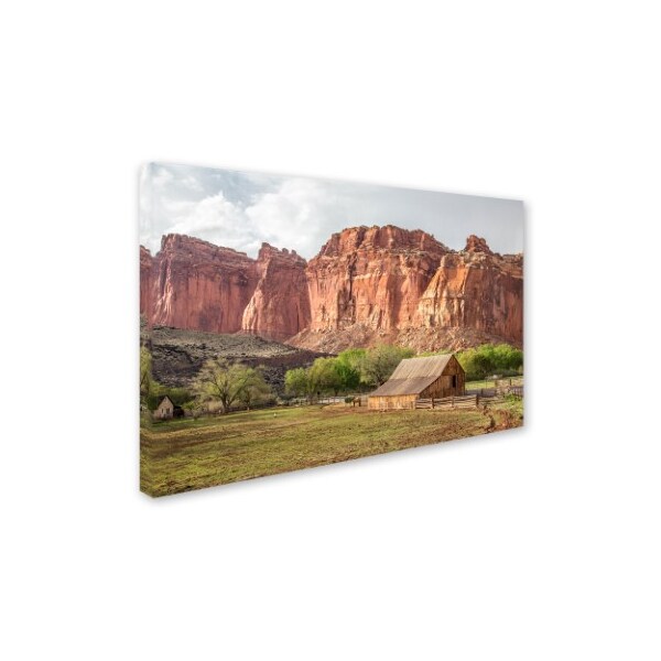 Trademark Fine Art Pierre Leclerc 'Capitol Reef Scenic' Canvas Art, 30x47 - PL0097-C3047GG