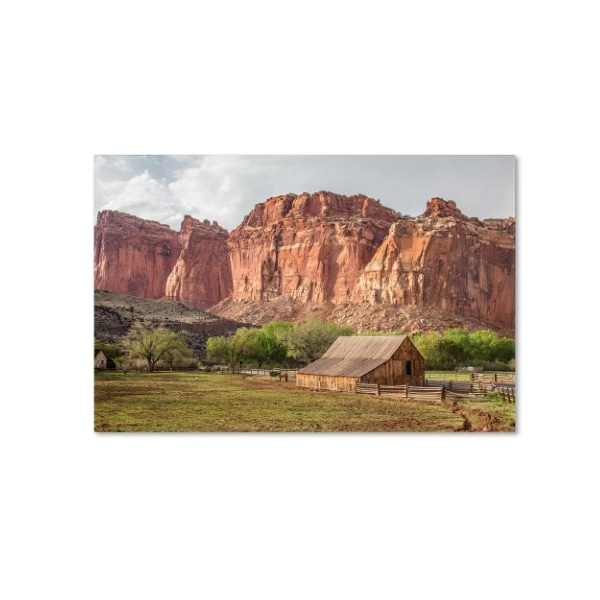 Trademark Fine Art Pierre Leclerc 'Capitol Reef Scenic' Canvas Art, 30x47 - PL0097-C3047GG