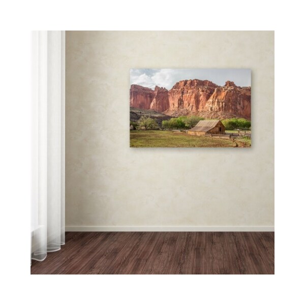 Trademark Fine Art Pierre Leclerc 'Capitol Reef Scenic' Canvas Art, 30x47 - PL0097-C3047GG
