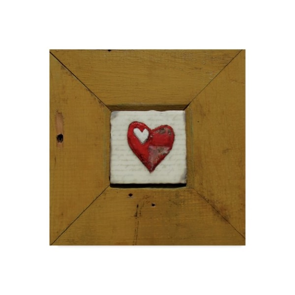Trademark Fine Art lovISart 'Hearts Deisre Gold' Canvas Art, 35x35 - ALI23204-C3535GG
