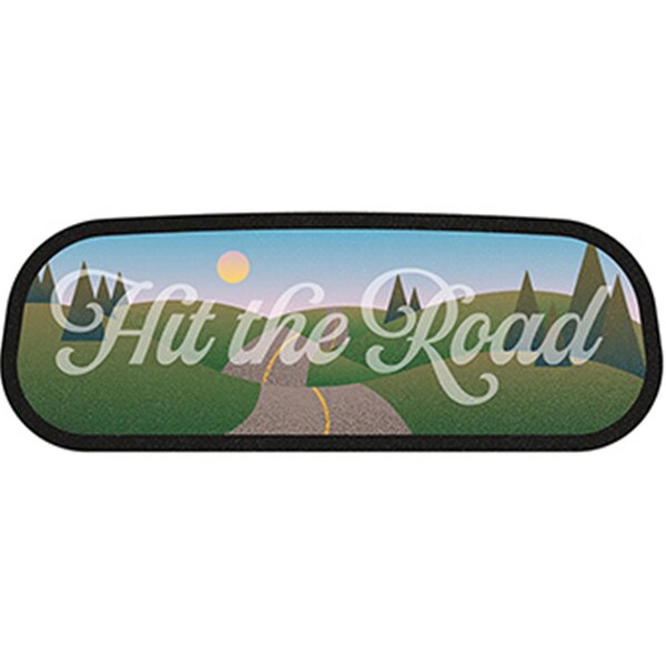 Sticker Art Hit The Road Sticker - 470162