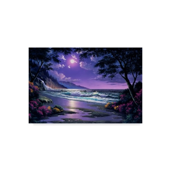 Trademark Fine Art Anthony Casay 'Coast Line 1' Canvas Art, 30x47 - ALI20267-C3047GG