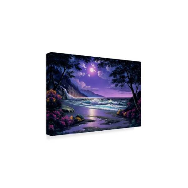Trademark Fine Art Anthony Casay 'Coast Line 1' Canvas Art, 30x47 - ALI20267-C3047GG