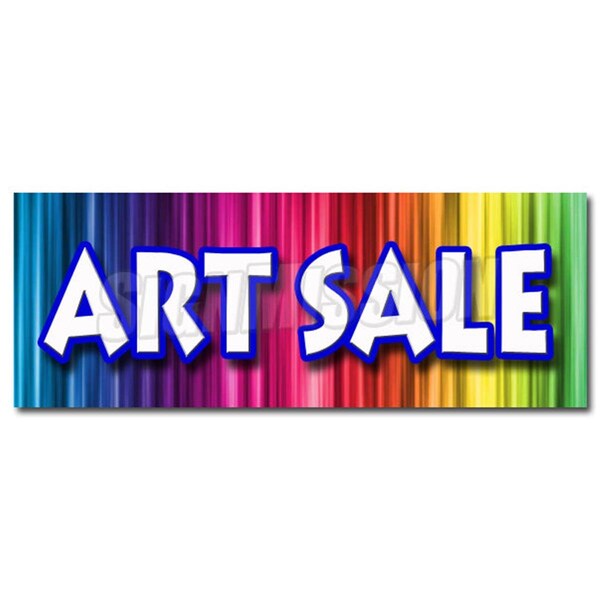 Amistad 12 in. Art Sale Decal Sticker - Artist Paint Brush Supplies Supply Canvas Artwork - AM3924565