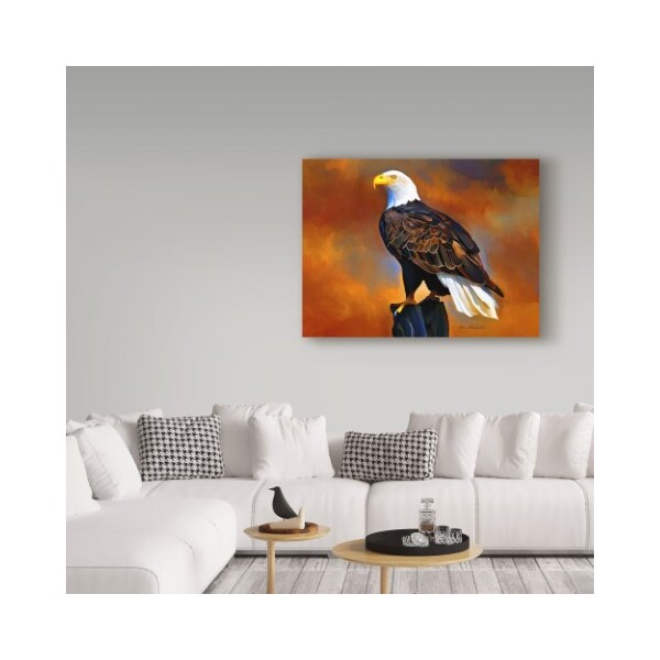 Trademark Fine Art Ata Alishahi 'The Eagle' Canvas Art, 18x24 - ALI22170-C1824GG
