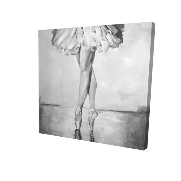 Begin Home Decor 32 x 32 in. Ballet Classic Steps-Print on Canvas - 2080-3232-SP24