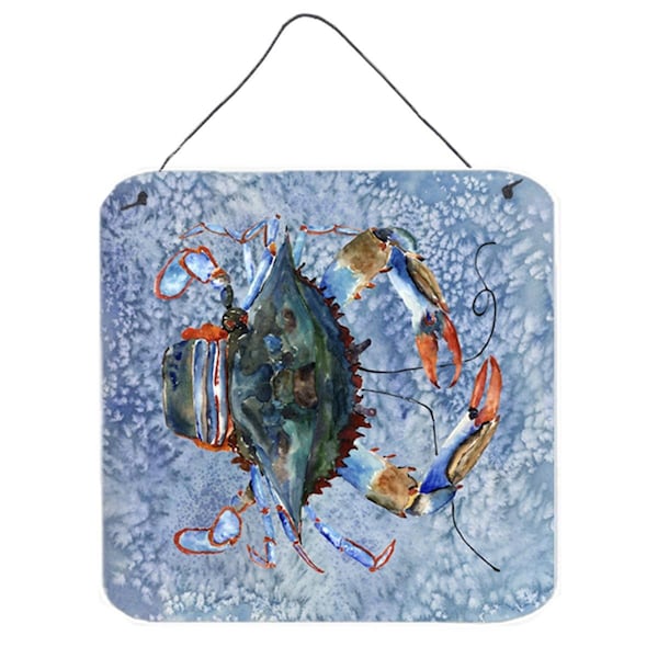 Micasa Crab Aluminium Metal Wall or Door Hanging Prints - MI10837