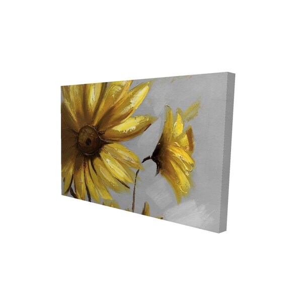 Begin Home Decor 20 x 30 in. Mountain Arnica Flowers-Print on Canvas - 2080-2030-FL1