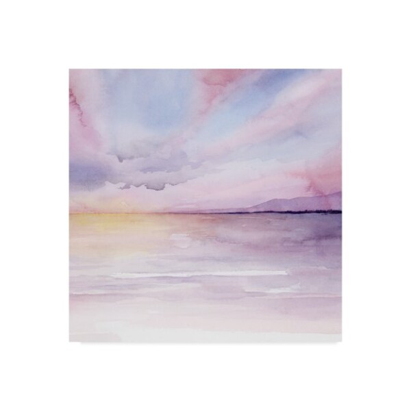 Trademark Fine Art Grace Popp 'Pale Sunset Ii' Canvas Art, 35x35 - WAG09315-C3535GG