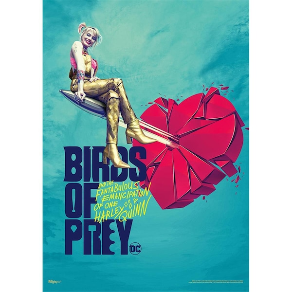 Trend Setters Birds of Prey Golden Girl Mightyprint Wall Art - MP17240566