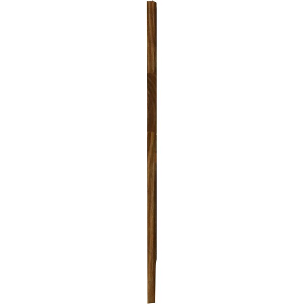 Ekena Millwork 20"W x 36"H x 3/4"D Vintage Farmhouse Cross, Barnwood Decor Collection, Weathered Brown - DECR020X036X0750CRSBR
