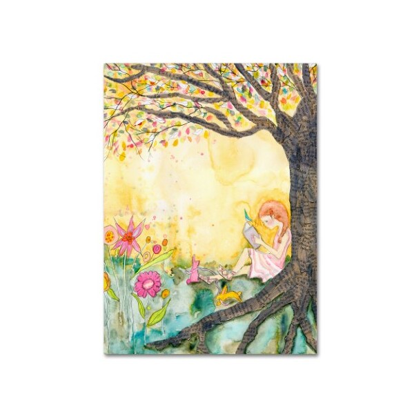 Trademark Fine Art Wyanne 'Book Nook' Canvas Art, 35x47 - ALI8251-C3547GG