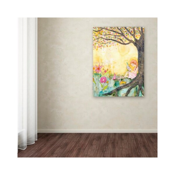 Trademark Fine Art Wyanne 'Book Nook' Canvas Art, 35x47 - ALI8251-C3547GG