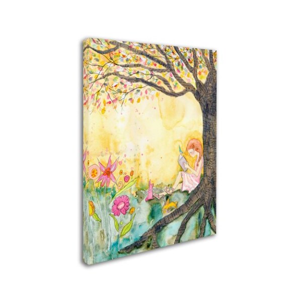 Trademark Fine Art Wyanne 'Book Nook' Canvas Art, 35x47 - ALI8251-C3547GG
