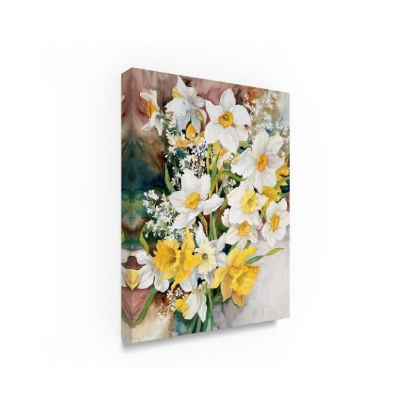 Trademark Fine Art Joanne Porter 'Spring Daffodils' Canvas Art, 18x24 - ALI30558-C1824GG