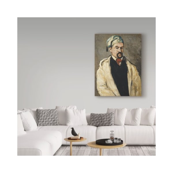 Trademark Fine Art Paul Cezanne 'Sauveur Aubert The Artists Uncle' Canvas Art, 18x24 - BL02180-C1824GG
