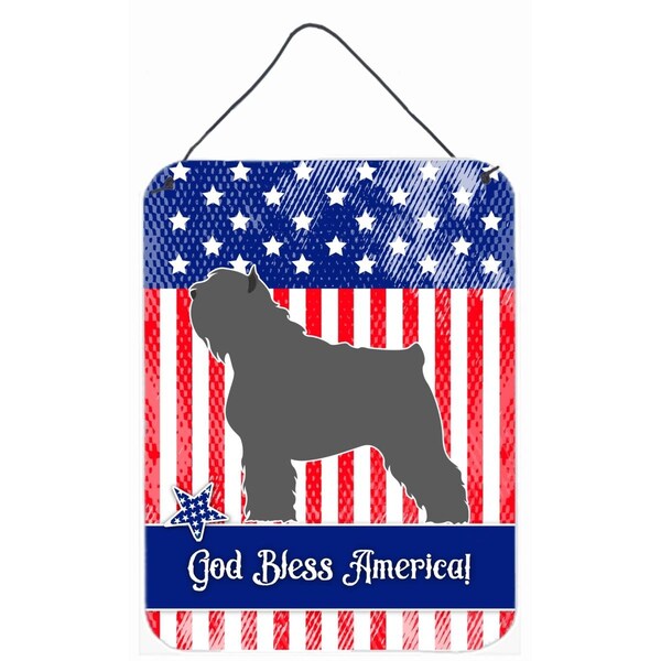 Carolines Treasures Bouvier des Flandres American Wall or Door Hanging Prints - BB8383DS1216