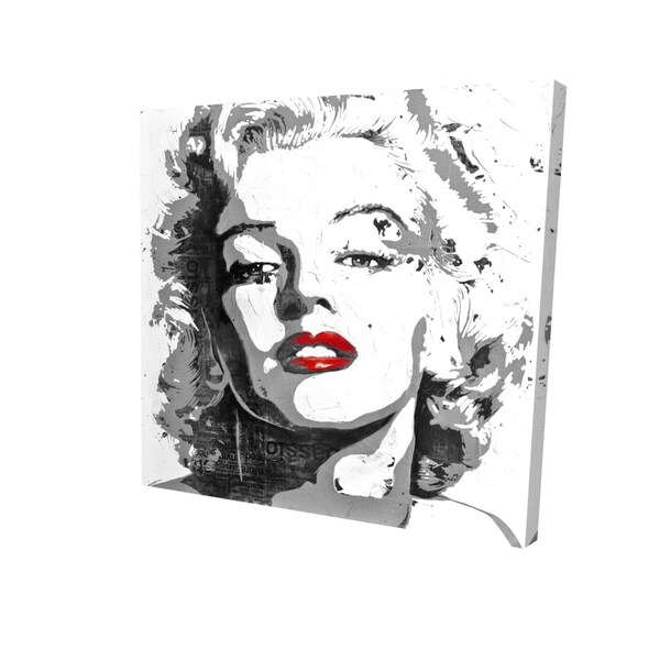 Fondo 32 x 32 in. Marilyn Monroe-Print on Canvas - FO2790460