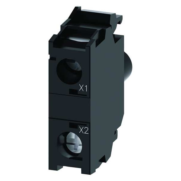 Módulo de lámpara Siemens c/Bombilla, Blanco, LED, Plástico - 3SU1401-1BC60-1AA0