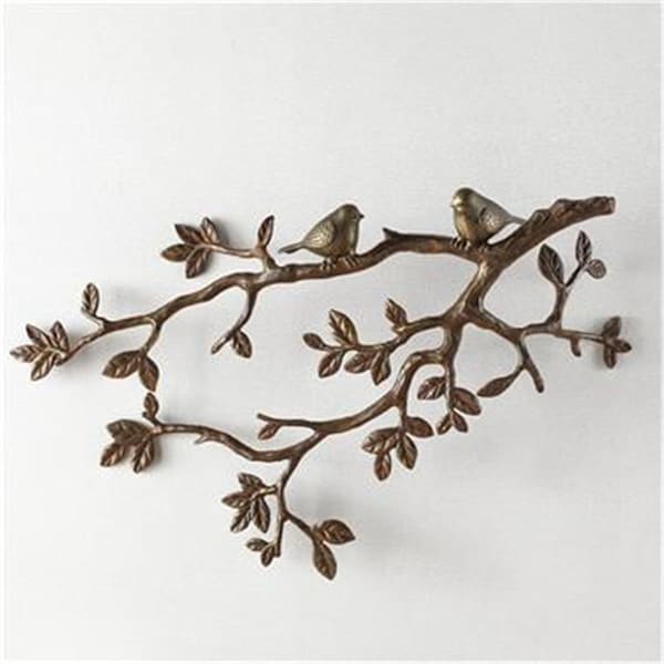Comfortcorrect Little Lovebirds On Branch Wall Plaque - CO126648