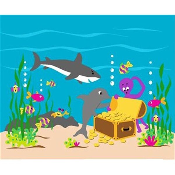 Elephants On The Wall Elephants on the Wall 5-1231 Sea Treasures - Paint It Yourself - 5-1231