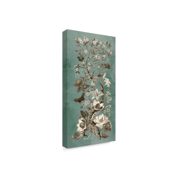 Trademark Fine Art Naomi Mccavitt 'Chinoiserie Patina Ii' Canvas Art, 16x32 - WAG01232-C1632GG