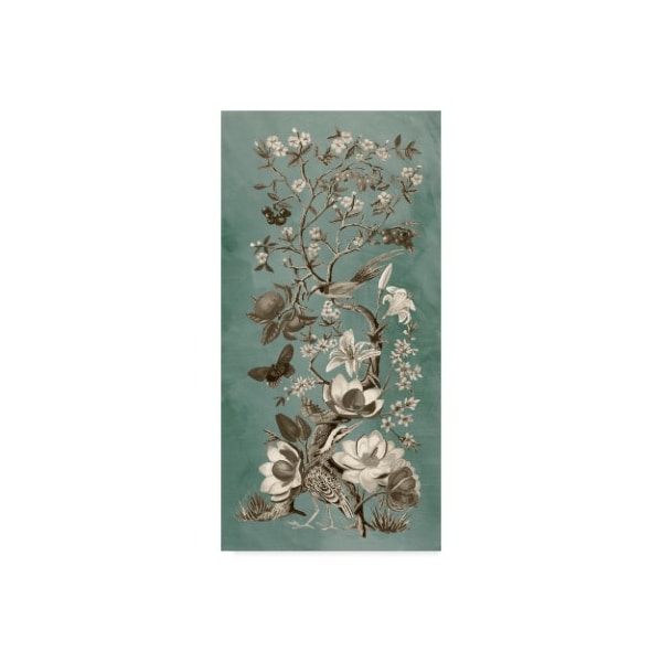 Trademark Fine Art Naomi Mccavitt 'Chinoiserie Patina Ii' Canvas Art, 16x32 - WAG01232-C1632GG