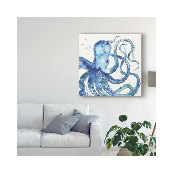 Trademark Fine Art Anne Tavoletti 'Deep Sea Viii' Canvas Art, 14x14 - WAP09725-C1414GG