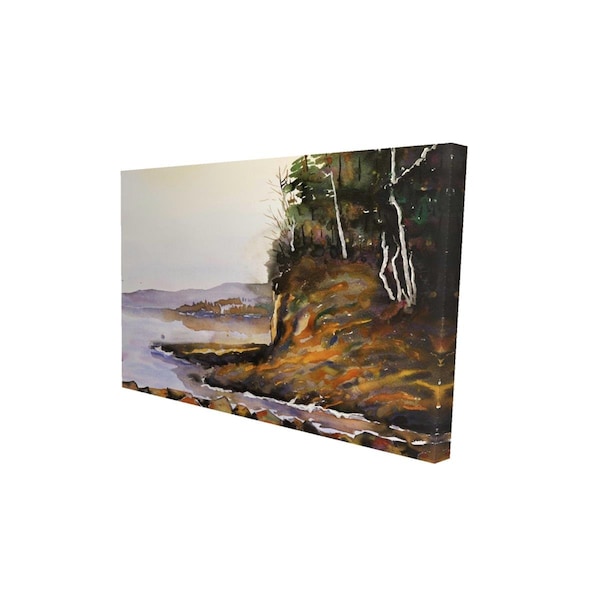 Fondo 20 x 30 in. Peaceful Lake-Print on Canvas - FO2779224