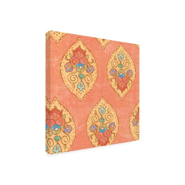 Trademark Fine Art Holli Conger 'Sketched Nature repeat 5' Canvas Art, 14x14 - ALI47402-C1414GG