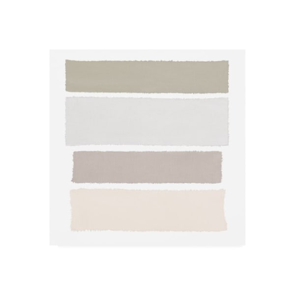 Trademark Fine Art Piper Rhue 'Painted Weaving I Neutral On White Sq' Canvas Art, 14x14 - WAP10215-C1414GG