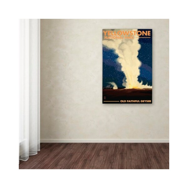 Trademark Fine Art Lantern Press 'National Park' Canvas Art, 16x24 - ALI9330-C1624GG