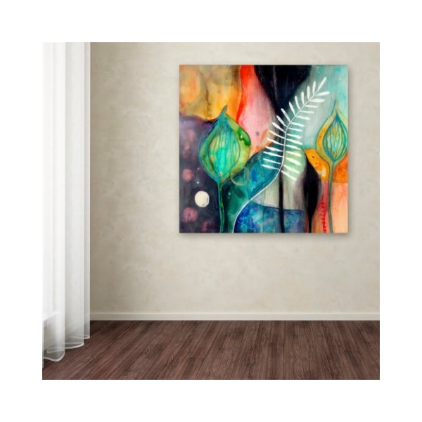 Trademark Fine Art Wyanne 'Collectedness' Canvas Art, 18x18 - ALI8206-C1818GG