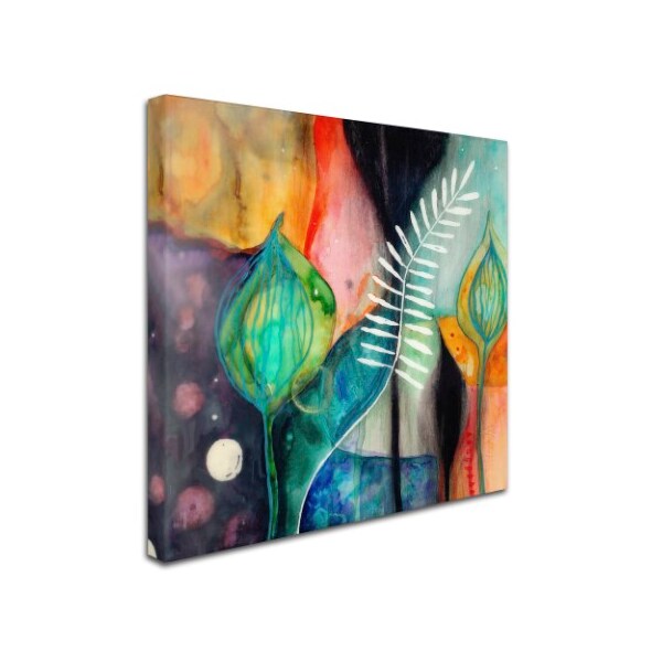 Trademark Fine Art Wyanne 'Collectedness' Canvas Art, 18x18 - ALI8206-C1818GG
