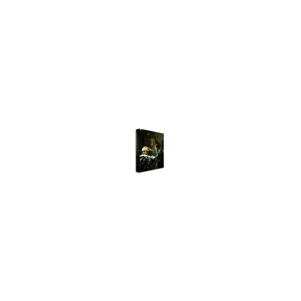 Trademark Fine Art Jan Vermeer 'The Astronomer' Canvas Art, 18x24 - BL0918-C1824GG