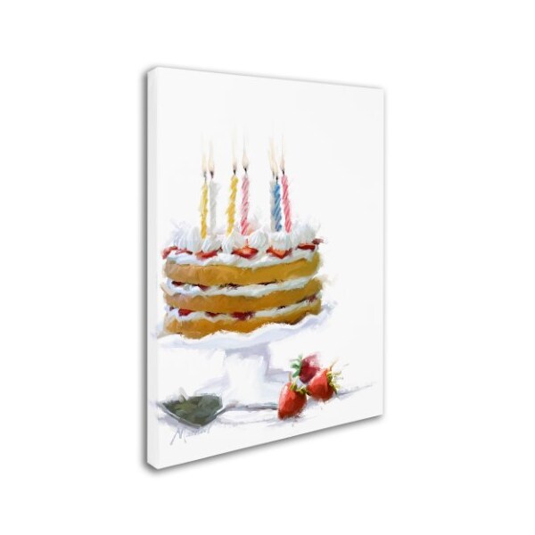 Trademark Fine Art The Macneil Studio 'Birthday Cake' Canvas Art, 14x19 - ALI9181-C1419GG