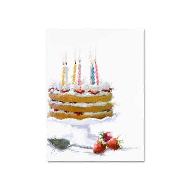 Trademark Fine Art The Macneil Studio 'Birthday Cake' Canvas Art, 14x19 - ALI9181-C1419GG