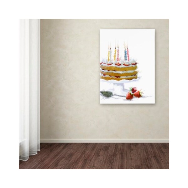 Trademark Fine Art The Macneil Studio 'Birthday Cake' Canvas Art, 14x19 - ALI9181-C1419GG