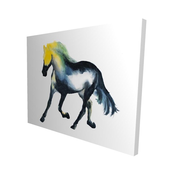 Fondo 16 x 20 in. Galloping Horse-Print on Canvas - FO2777225