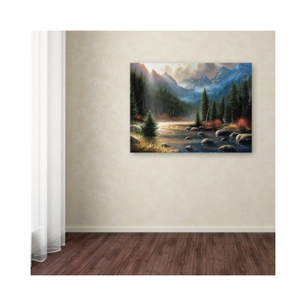 Trademark Fine Art Chuck Black 'The Calling' Canvas Art, 35x47 - ALI16383-C3547GG