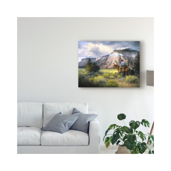 Trademark Fine Art Jack Sorenson 'Spellbound Horses' Canvas Art, 18x24 - WAG08995-C1824GG