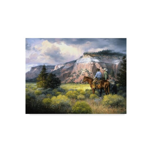 Trademark Fine Art Jack Sorenson 'Spellbound Horses' Canvas Art, 18x24 - WAG08995-C1824GG