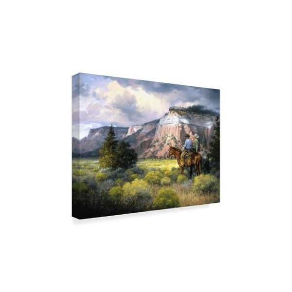 Trademark Fine Art Jack Sorenson 'Spellbound Horses' Canvas Art, 18x24 - WAG08995-C1824GG