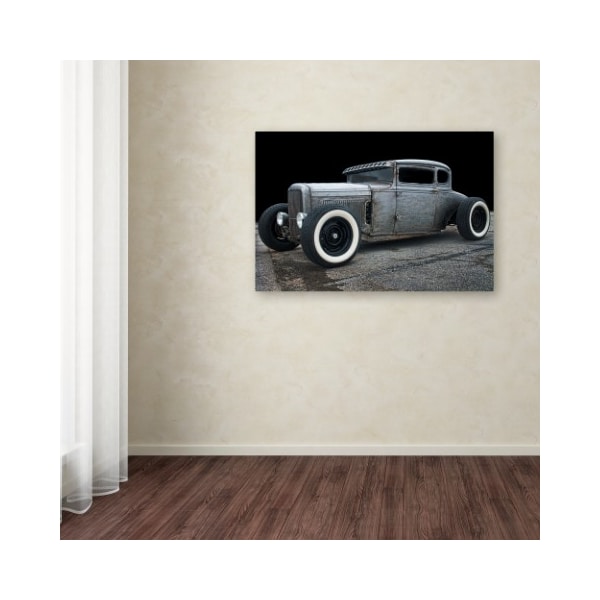 Trademark Fine Art Lori Hutchison '1931 Coupe Rat Rod' Canvas Art, 30x47 - ALI12673-C3047GG