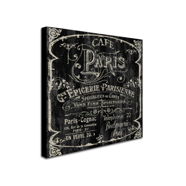 Trademark Fine Art Color Bakery 'Paris Bistro VI' Canvas Art, 14x14 - ALI4960-C1414GG